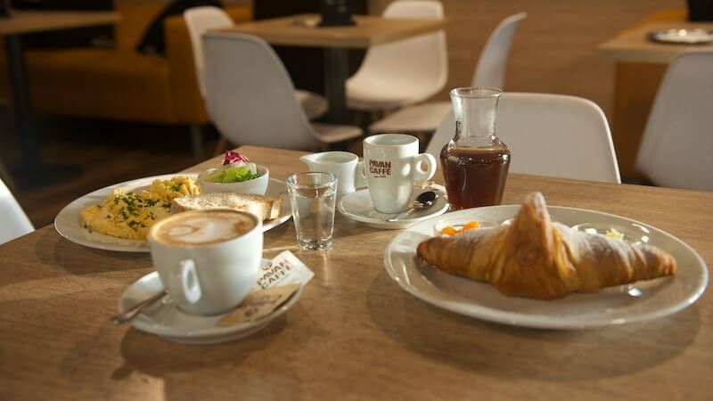 Snídaně v Grand Cafe
